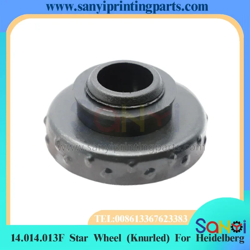 Rueda de estrella 14.014.013F (Knurled) de la mejor calidad, polea de 30x10x18mm para piezas de máquina de impresión Heidelberg PM74 SM102 KORD MO