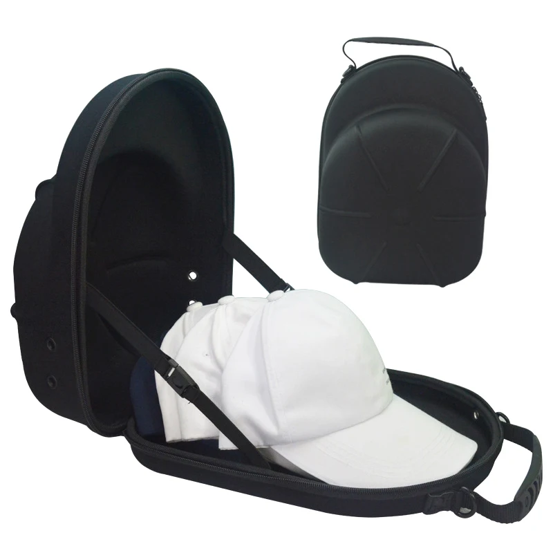 Unisex Baseball Hat Travel Bag Baseball Cap Case Sport High Quality Storage Carrier Box Display EVA Carrying Bags