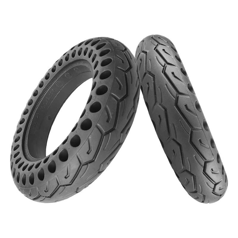 10 Inch Electric Scooter Rubber Solid Tire Durable Honeycomb Shock Solid Tires For 8.5 Inch Xiaomi M365 Pro