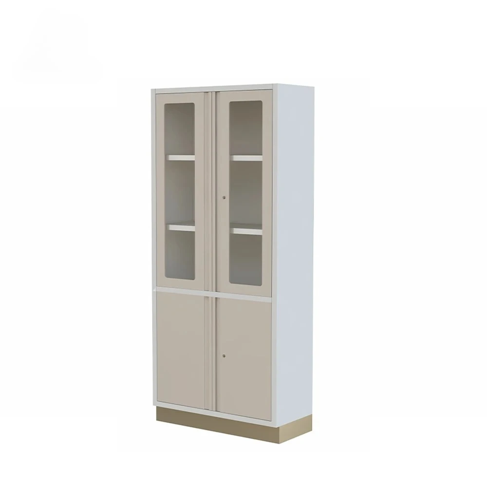 Modern steel cabinets, white glass filing cabinets, all-steel laboratory cabinets