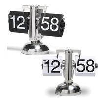 Page Turning Automatically Digital Auto Flip Clock Internal Gear Operated Removable Quartz Time Clocks Easy To Adjust Accurate