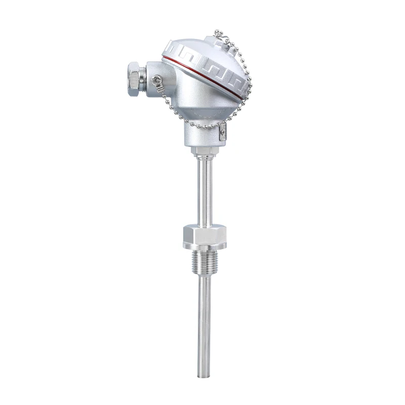 Integrated Temperature Transmitter Pt100 4-20mA Output High Temperature
