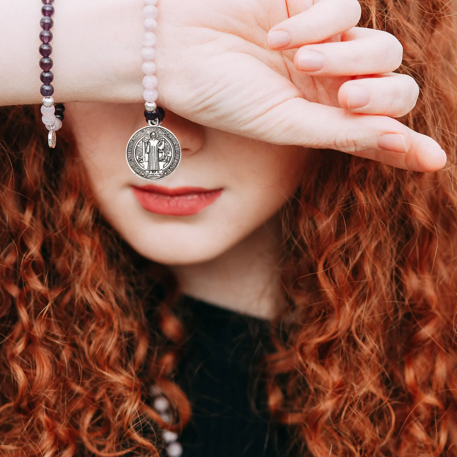 

12pcs Metal Tag Jewelry Charms For Necklace Making Alloy Pendant Statue Italian Decorative Keychain Ornament Diy Craft Cross