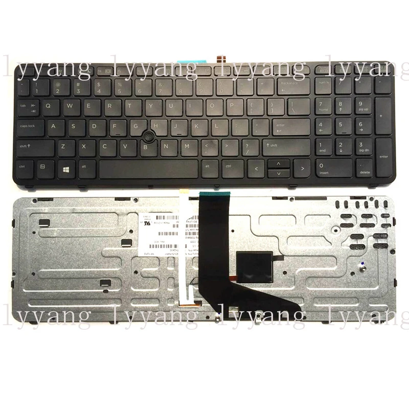 

f For HP ZBook 15 G1 17 G1 15 G2 17 G2 Backlit Keyboard With Pointer