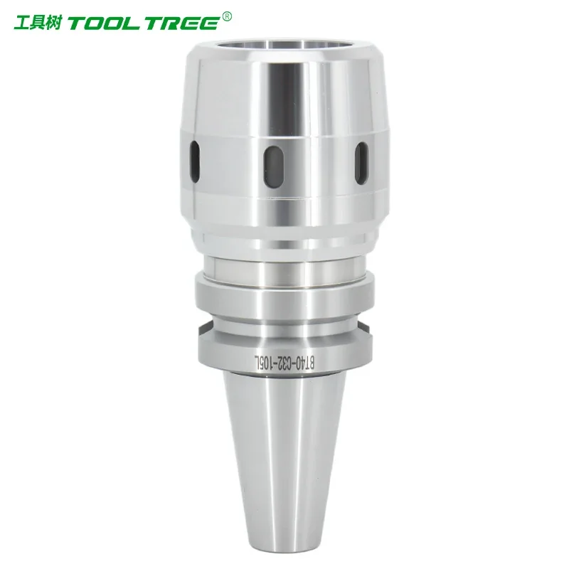 CNC Tool Holders MAS403 BT40 BT50 C25 C32 Straight Power Collet Chuck for Milling Machine 40Cr Material HRC48-50 Hardness