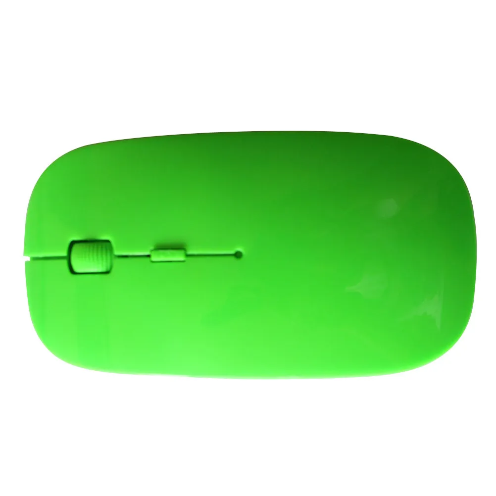 .4ghz Wireless Optical Mouse Ultra Thin 1200 Dpi Nano USB Receiver Compatible Win10 Win8 Vista Xp