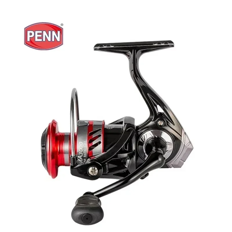 Цельнометаллическая катушка с максимальной мощностью сопротивления PENN15 кг, спиннинговая катушка для морской и пресной воды, подходит для любых видов рыб