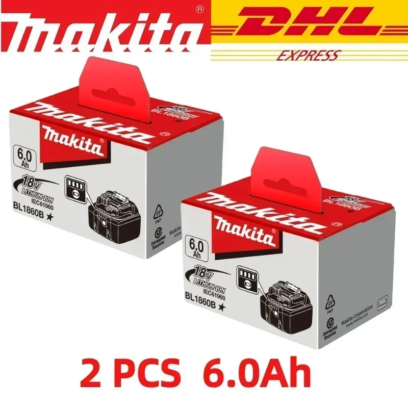 Makita 18V 6Ah Li-Ion Battery Pack Compatible