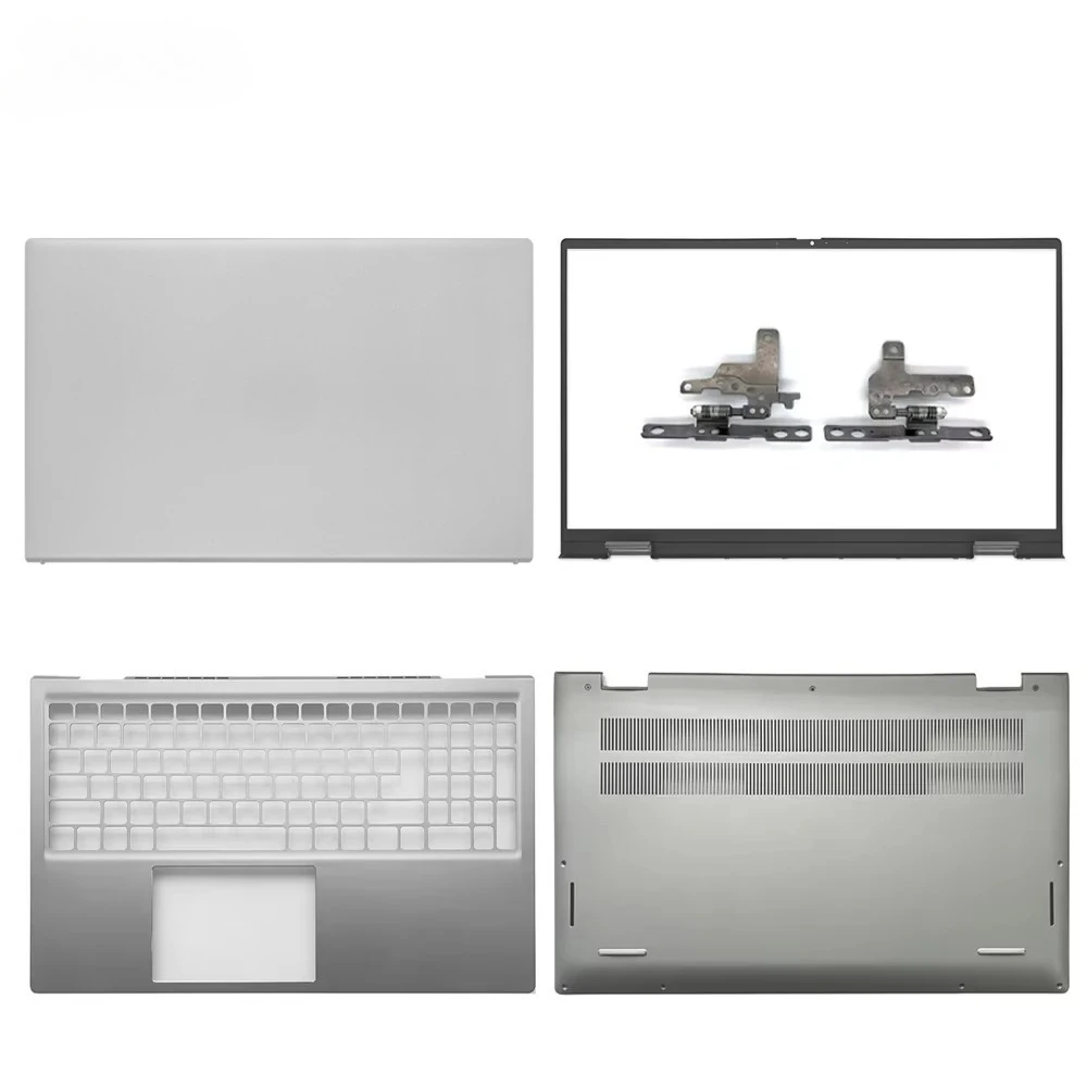 

Новые корпуса для Dell Inspiron 15 Pro 5510 5515, задняя крышка экрана, передняя рамка, рамка, петли, упор для рук, нижняя база, чехол 0CHFVW 03KRDJ