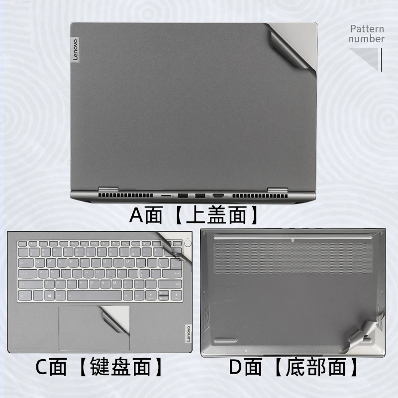 

Виниловая наклейка для ноутбука Lenovo ThinkBook 14 + G7 + G6 + G5 + G4 + G3 + 2024 2023 2033 / ThinkBook 14 G8, защитная наклейка, защитная наклейка