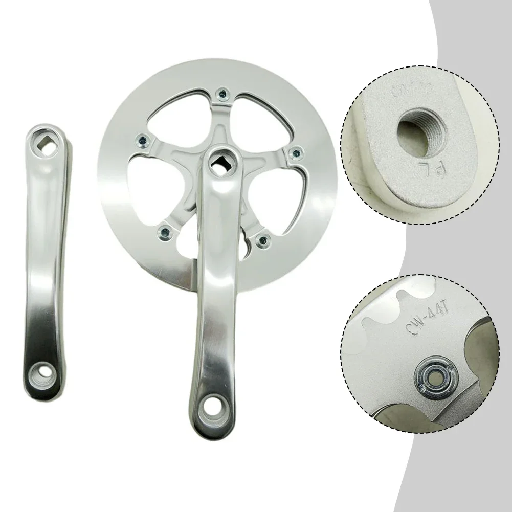 

44T 170 мм велосипедные шатуны/ультралегкие детали из алюминиевого сплава/для городских складных велосипедов, дорожные/велосипеды, односкоростные велосипеды MTB