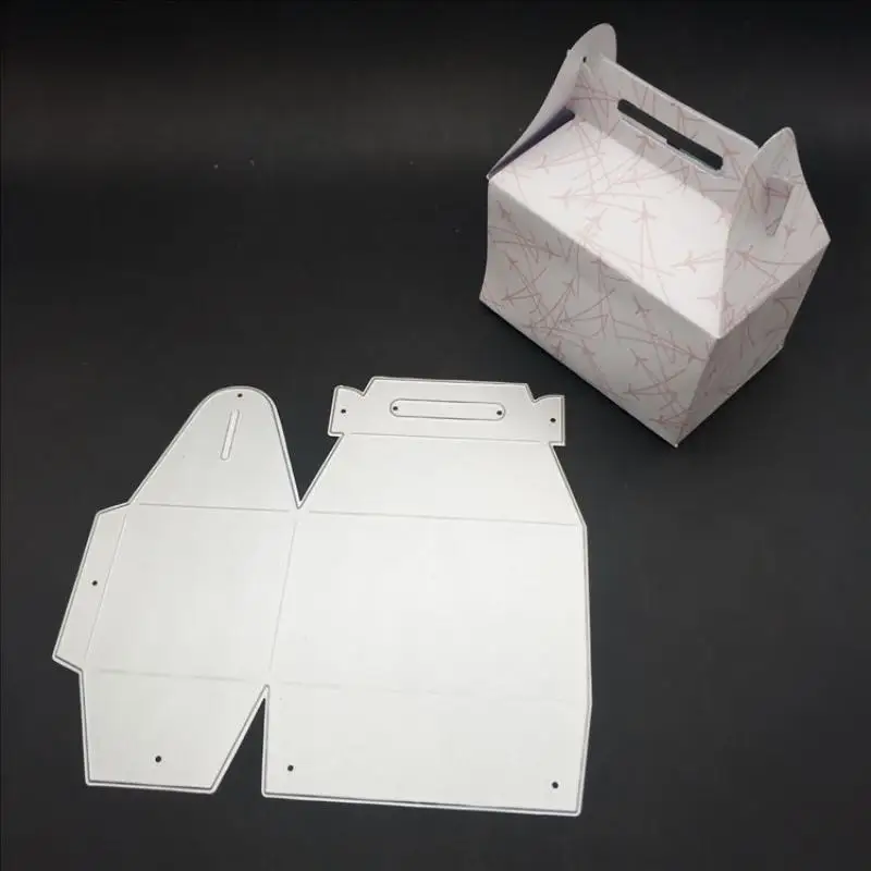Metall-Schneidform 3D Scrapbook Geschenkbox Handwerk Karten Fotoalbum Relief-Schablone