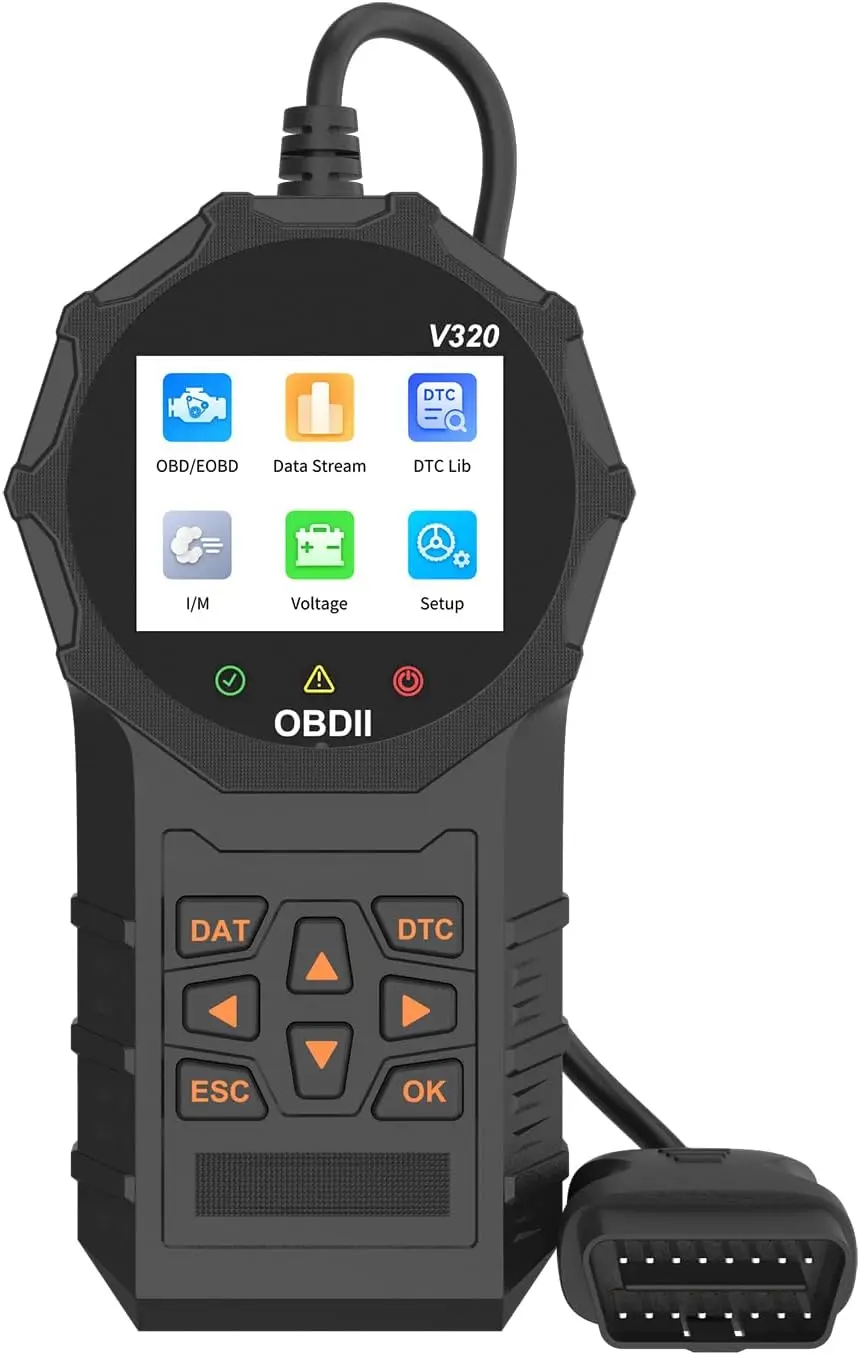 

V320 OBD2 Scanner, Vehicle Code Reader for Check Engine Light, OBD II Fault Diagnosis