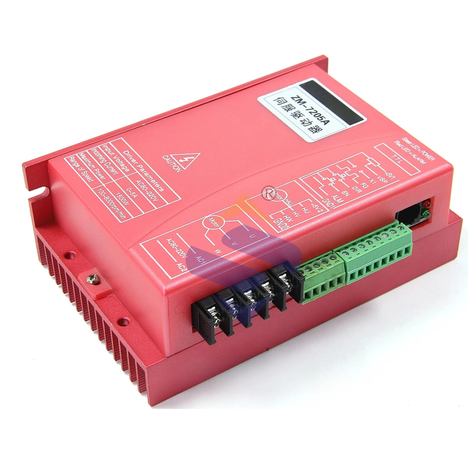 

Драйвер бесщеточного двигателя постоянного тока высокого напряжения 310 В, 220 В, управление переменным током ZM-7205 Era Supergroup