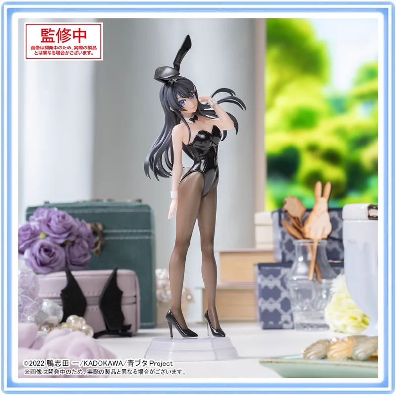 

Genuine Original My Teen Romantic Comedy SNAFU Mai Sakurajima Bunny Girl Action Figure Cute Model Desktop Ornaments