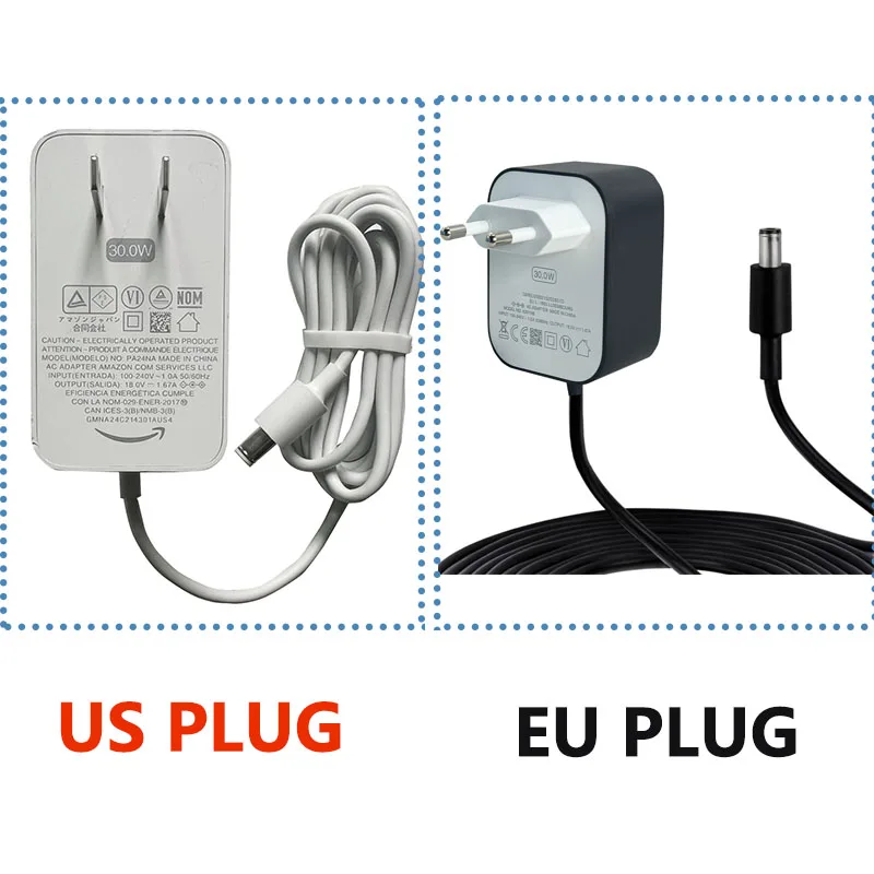 30W Power Adapter for Echo Show 21 Echo Show 15 Echo Show 8 Echo Show 10 Echo 4th&3rd Generation Charger Power cable 18V 1.67A view 6