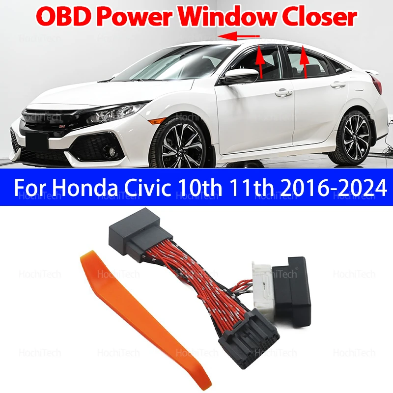

For Honda Civic 10th 11th 2016-2022 2023 2024 Intelligent Window Closer Lift Module Automatic Car Window Regulator Accessories
