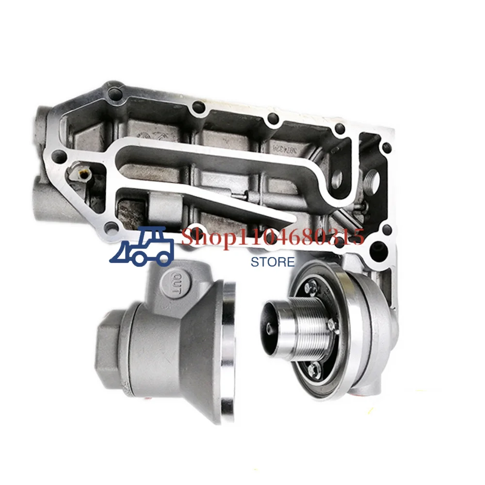 

PC300 360-7 для боковой крышки радиатора Komatsu 3974324 6D114/6CT8.3, детали экскаватора масляного радиатора двигателя