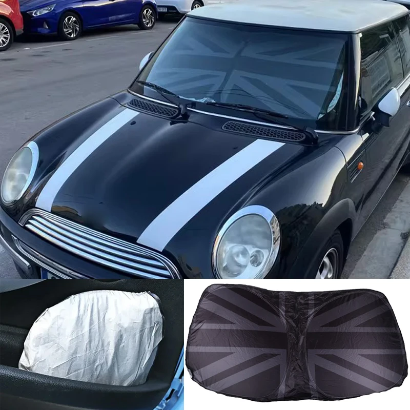 Car Windshield Sun Shade Car Sunshade Cover For Mini Cooper S F60 F54 F55 F56 F65 F66 F67 R55 R56 R60 R61 J01 J05 U25 Countryman