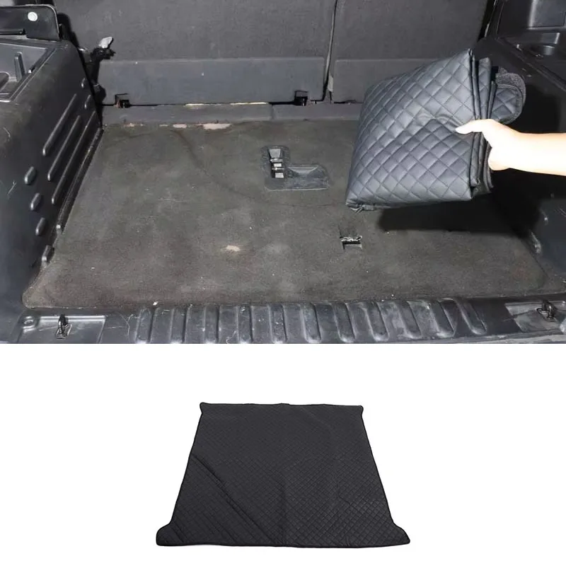 

1 шт., черный ПВХ для Hummer H2 2003-2009, Стайлинг автомобиля, багажник для домашних животных, антигрязная накладка, модификация салона автомобиля, защитные аксессуары