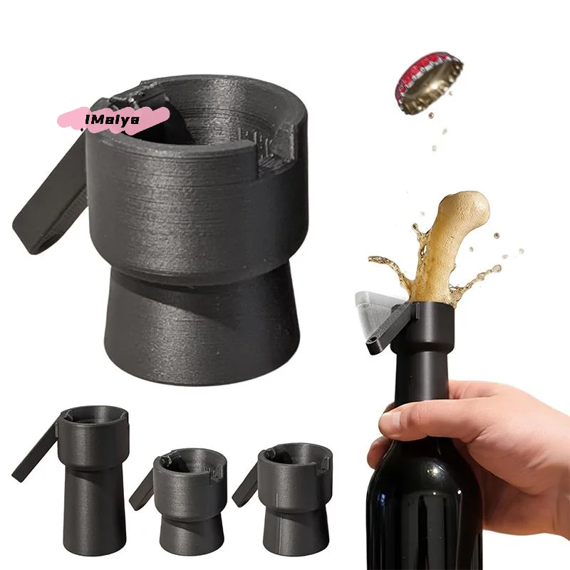 M-Lever Beer Bottle Opener,Creative Bottlecap Shoot Pop Opener For Different Beer Bottles,Funny Kitchen Gadgets