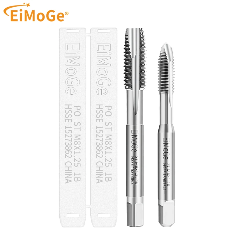 EiMoGe HSSE-M35 JIS القياسية إدراج دوامة وأشار الحنفية STI ST M2 M2.5 M3 M4 M5 M6 M8 M10 آلة المسمار الموضوع الصنابير #3