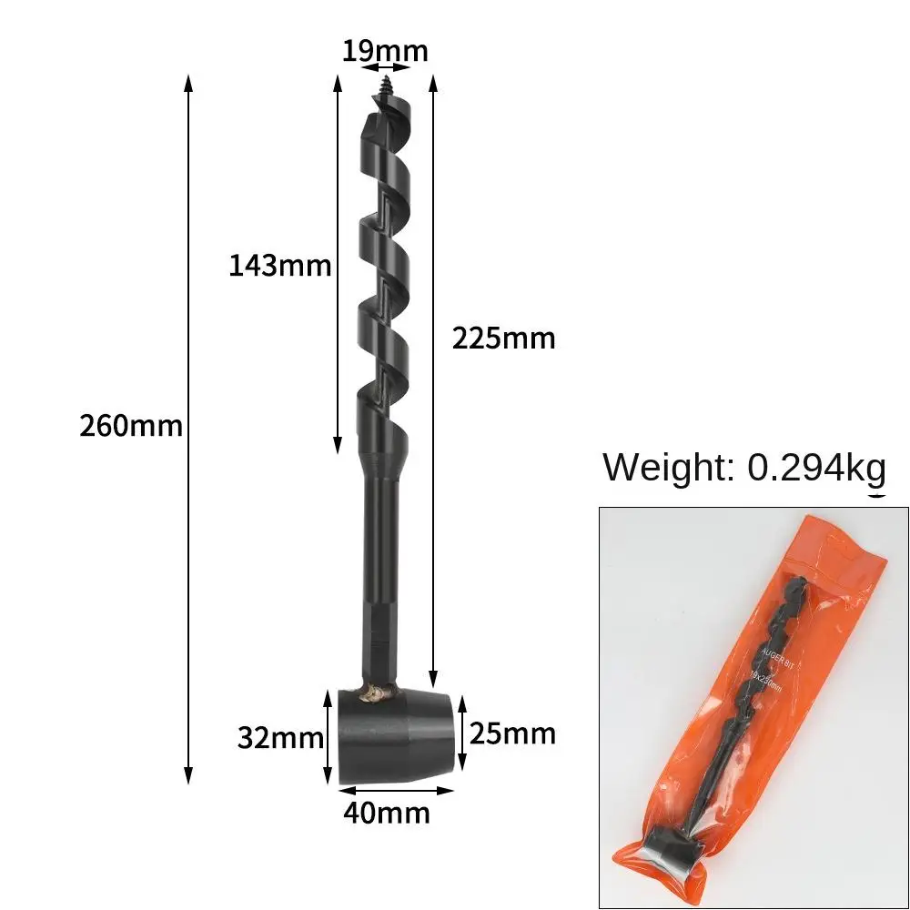 ギアツール マニュアルオーガー 木工ドリルビット 手動穴あけ器 サバイバルドリルオーガー ハンドドリルオーガー ドリルビット 木工パンチツール