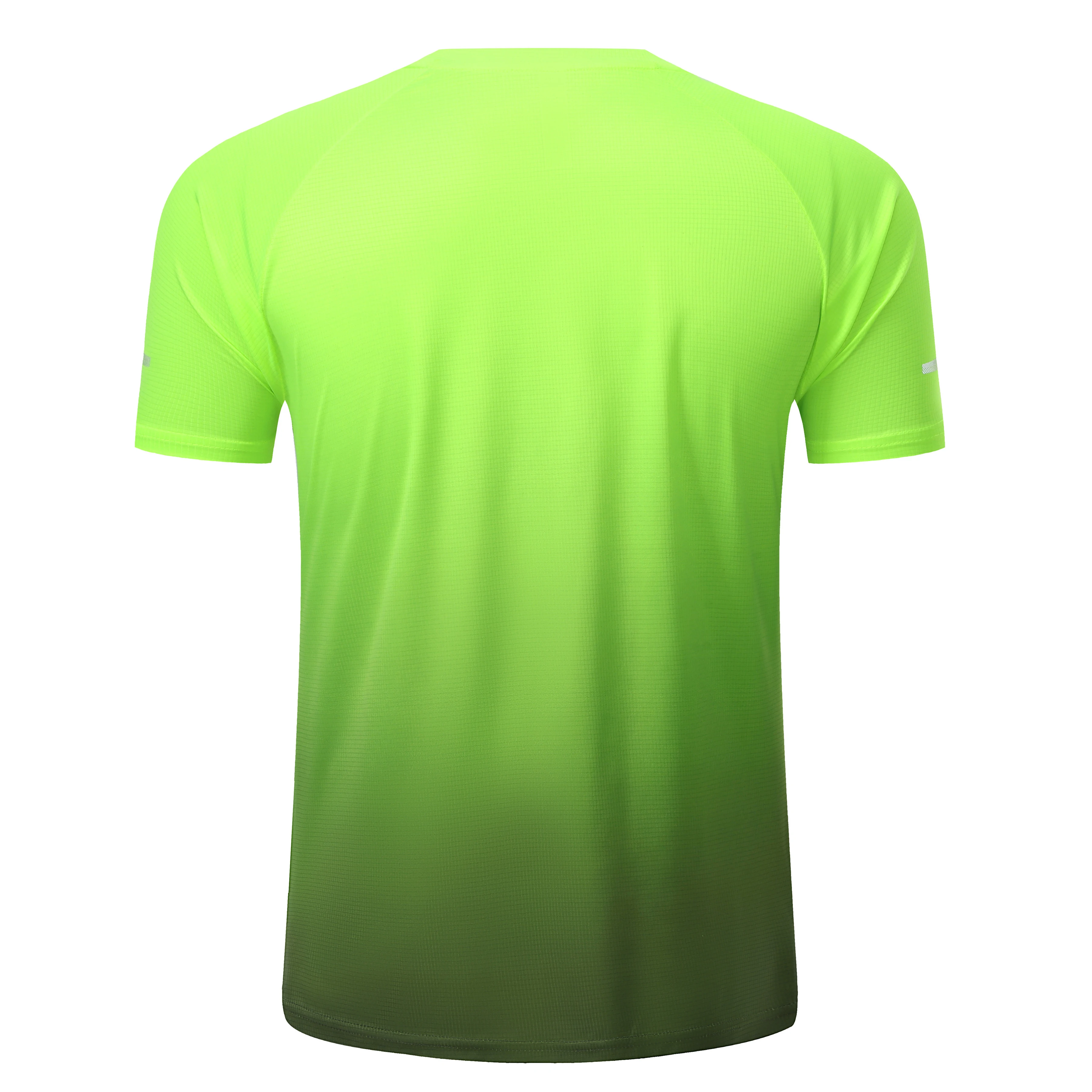 Men Athletics Tops Reflective Running Shirts Sports Kit Fitness Gym Track T Shirts Basketball Short Sleeve Clothing Breathable