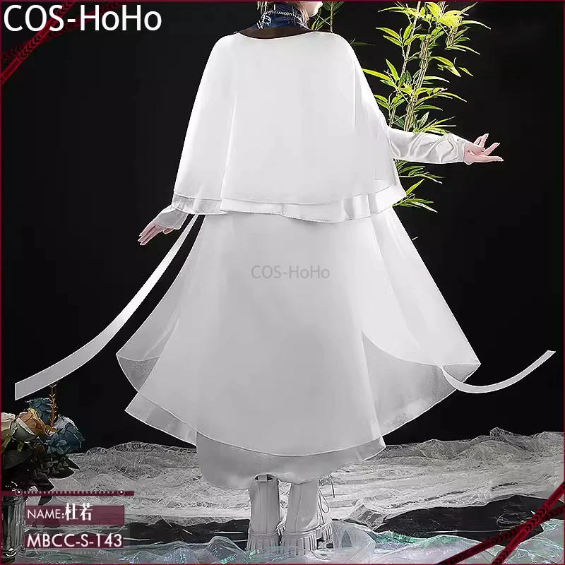 COS-HoHo Path To Nowhere Du Ruo Game Suit Elegant Lovely Uniform Cosplay Costume Halloween Party Role Play Outfit Women