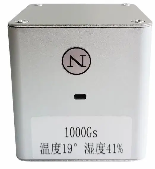 Calibrated Gauss Tesla Meter Reference Magnetic Field Standard Block for Contrast Correction Customizable