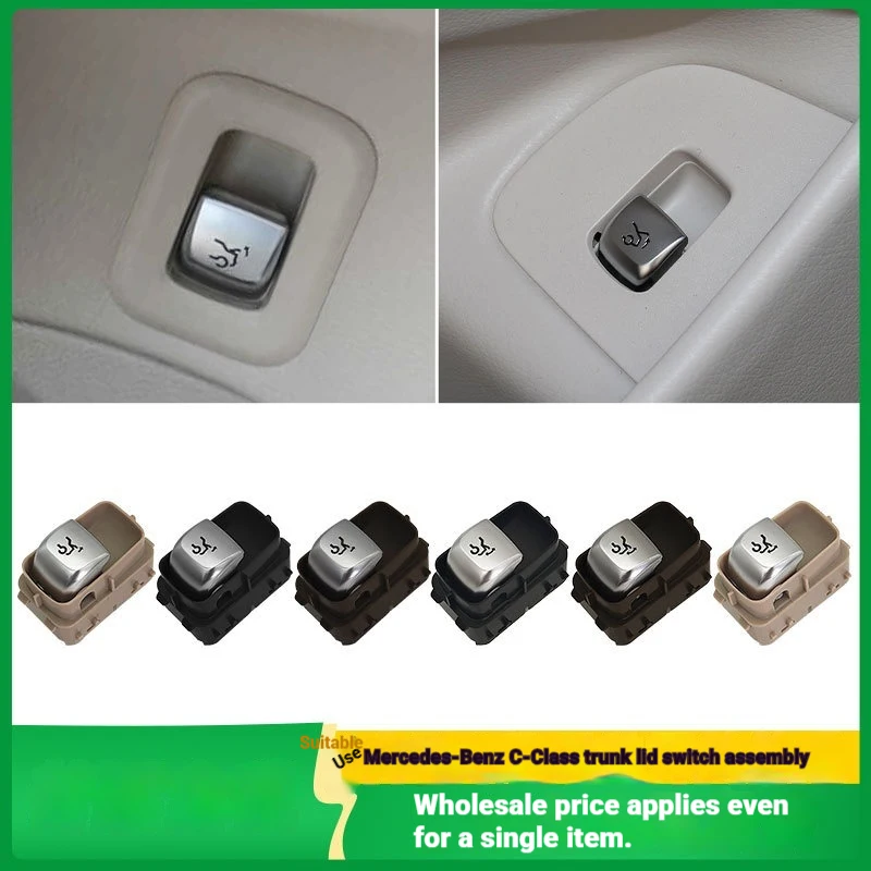 It is suitable for Mercedes-Benz C-class E-class S-class tail cover switch assembly W205 W222 W253 trunk switch button