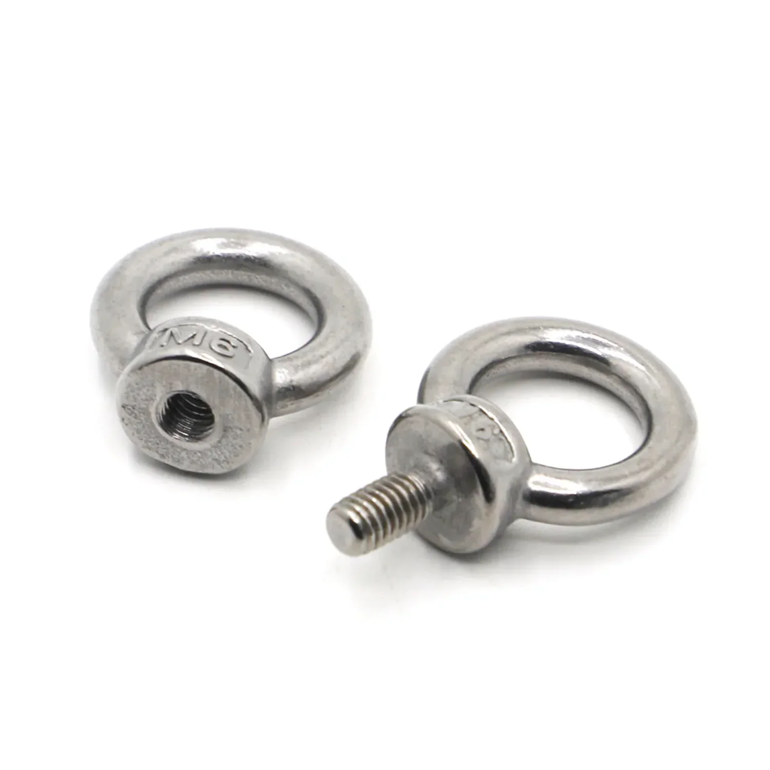 304 Stainless Steel Lifting Eye Nuts/Screw Ring Eyebolt Ring Hooking Nut Screws M3 M4 M5 M6 M8 M10 M12