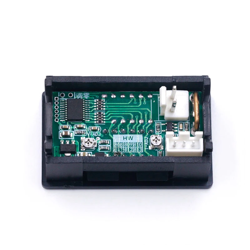 DC 0-100V 10A Digital Voltmeter Ammeter Dual Display Voltage Detector Current Meter Panel Amp Volt Gauge 0.28" Red Blue LED image 5