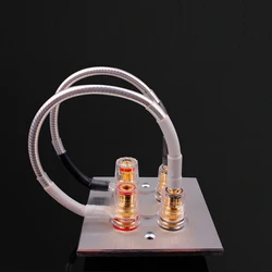 4pcs Hi-End Hifi audio Silver Plated Jumper wire hifi speaker Jumper speaker cable biwire jumper leads