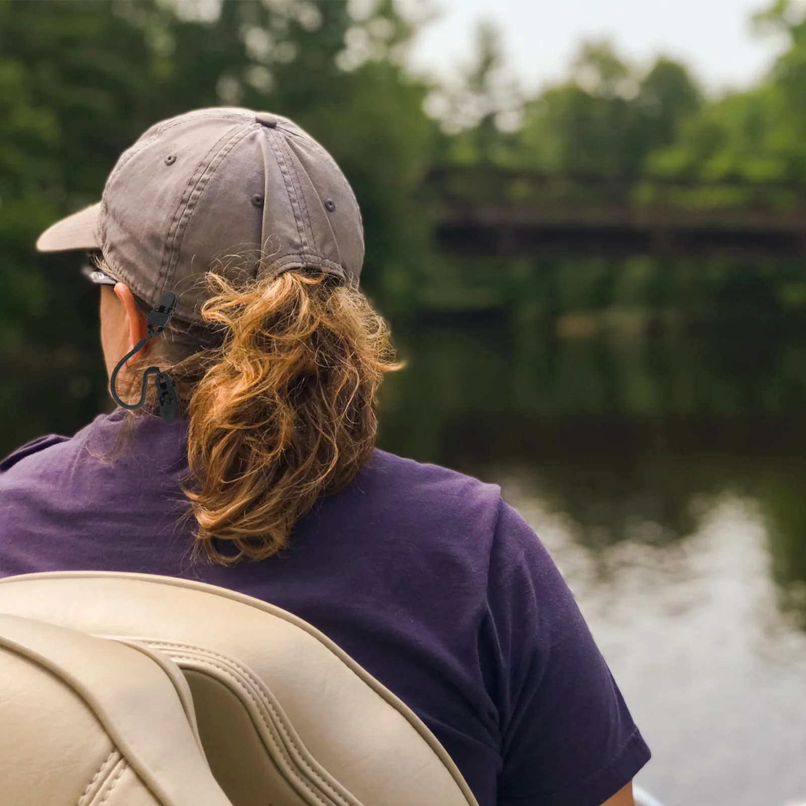 10 Uds. Clips para sombrero a prueba de viento, retenedor, correa segura para pesca, canotaje, Camping, navegación, actividades al aire libre, Clip de retención