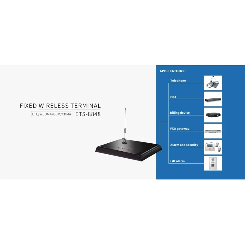 Best 1 SIM 2 RJ11 Ports 4G LTE Fixed Wireless Terminals