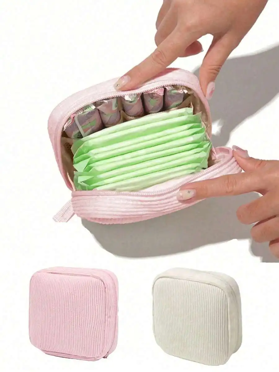 

Многоцветная сумка для хранения гигиенических прокладок, розовая сумка для хранения гигиенических салфеток, портативная сумка для хранения, большая
