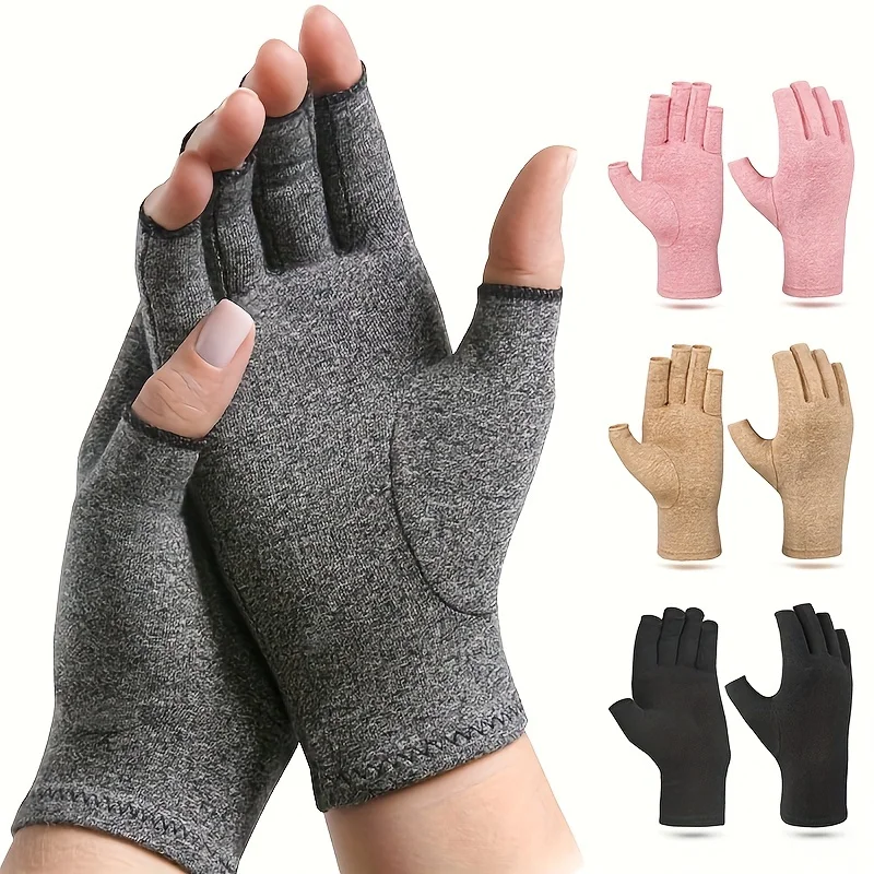 1Pair Premium Arthritis Compression Gloves For Arthritis , Rheumatiod, Tendonitis And Carpal Tunnel Hand Thumb Gloves