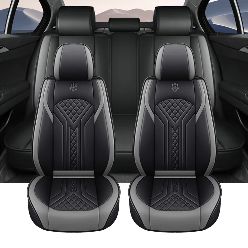 Five-Seat Universal Car Seat Covers, Suitable for All Seasons and Most Vehicles.
