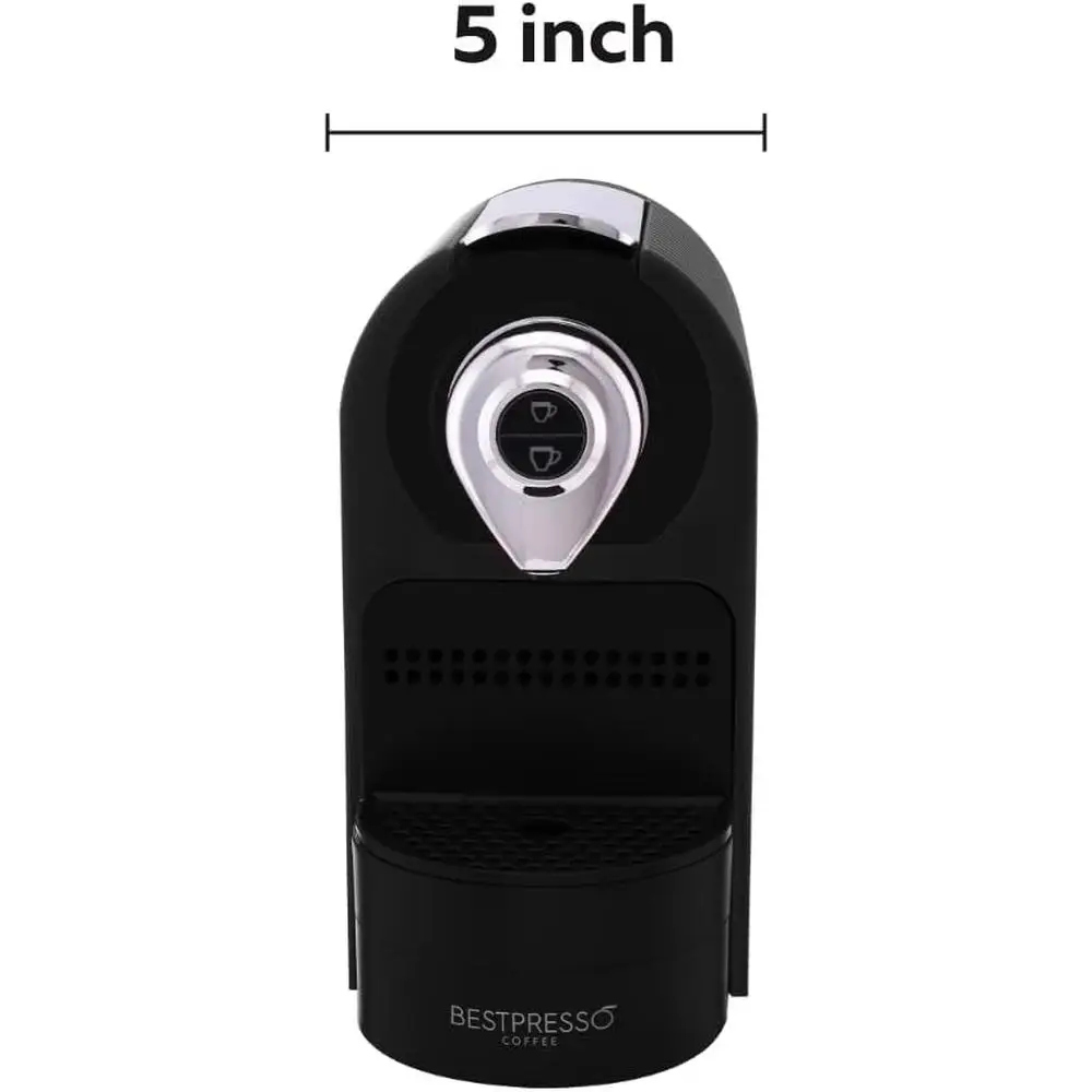 Espresso Machine Single Serve Coffee Maker Compatible with Nespresso Original Capsules Programmable One Touch Quick Heat Up