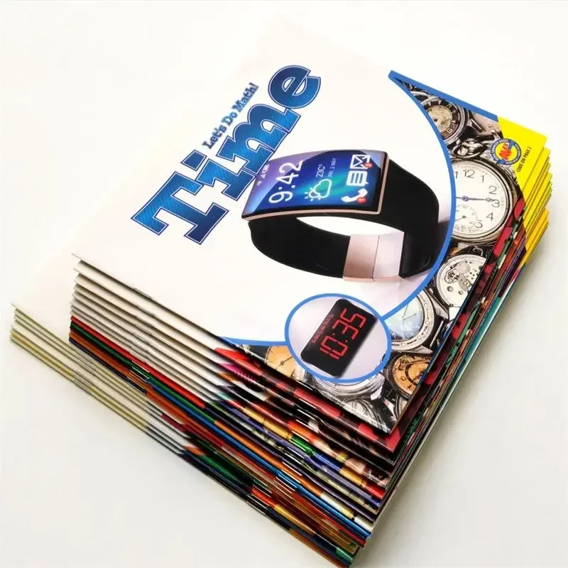 

20 книг по английскому чтению, математике, английские книжки с картинками, богатые интерактивные книжки с картинками для раннего обучения для детей 3-8 лет