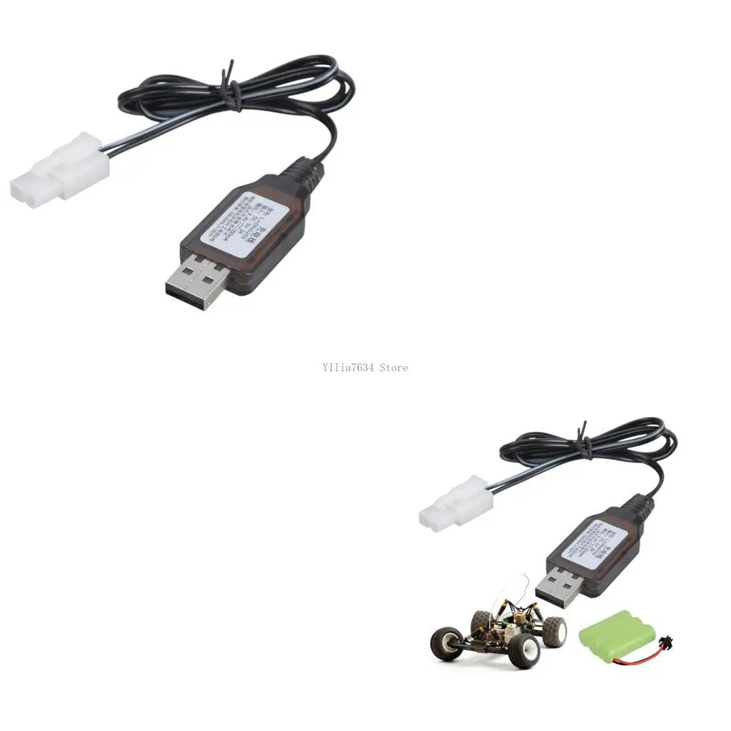 

USB Charging Cord For Remote Car Batteries 8.4V 250mA With LED Indicators L6.2 2P