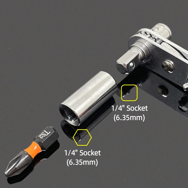 Socket adapter Converter Reducer Set 3/8 To 1/2 3/8 1/4 1/2 To 1/2 Impact Drive Ratchet Wrench Socket Adaptor Repair Hand Tool