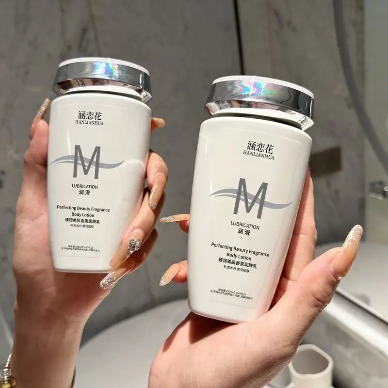 Loção corporal perfumada com fragrância de longa duração, umidade 24H para pele seca e acolchoada, hidratação de inverno unissex