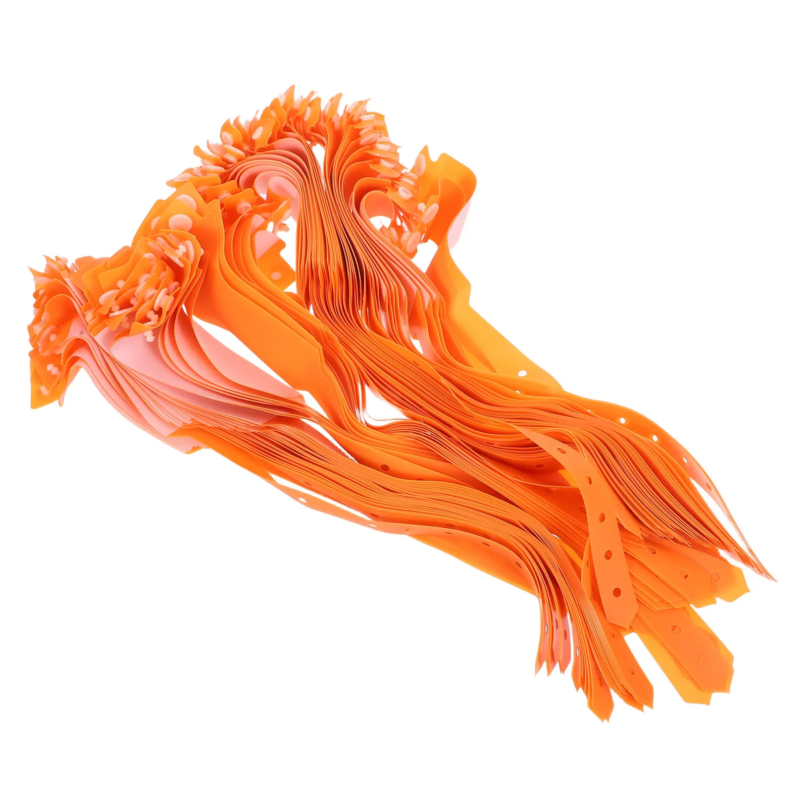 100 قطعة أساور تحديد المريض البلاستيكية الأساور الطبية فارغة مقاوم للماء المتاح مستشفى معرف العصابات المفاجئة إغلاق