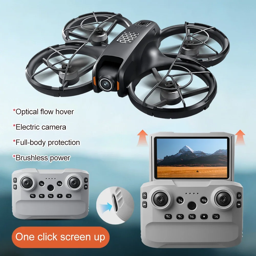 

Brushless motor drone, dual high-definition cameras, optical flow hover, stable and smooth flight.