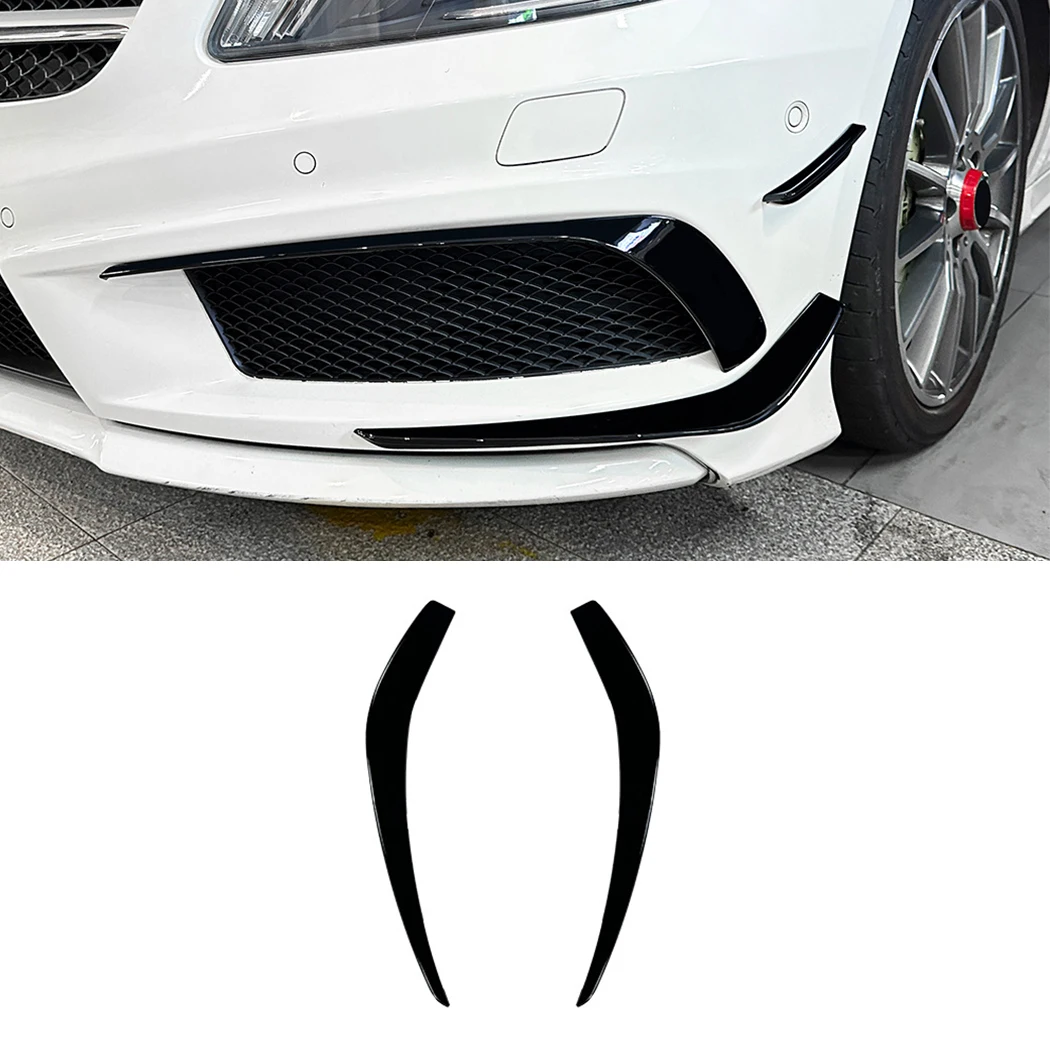 Передний бампер автомобиля, сплиттер, боковой спойлер, вентиляционное отверстие, ветровой нож, комплекты кузова для Mercedes Benz A Class W176 2013 2014 2015 AMG