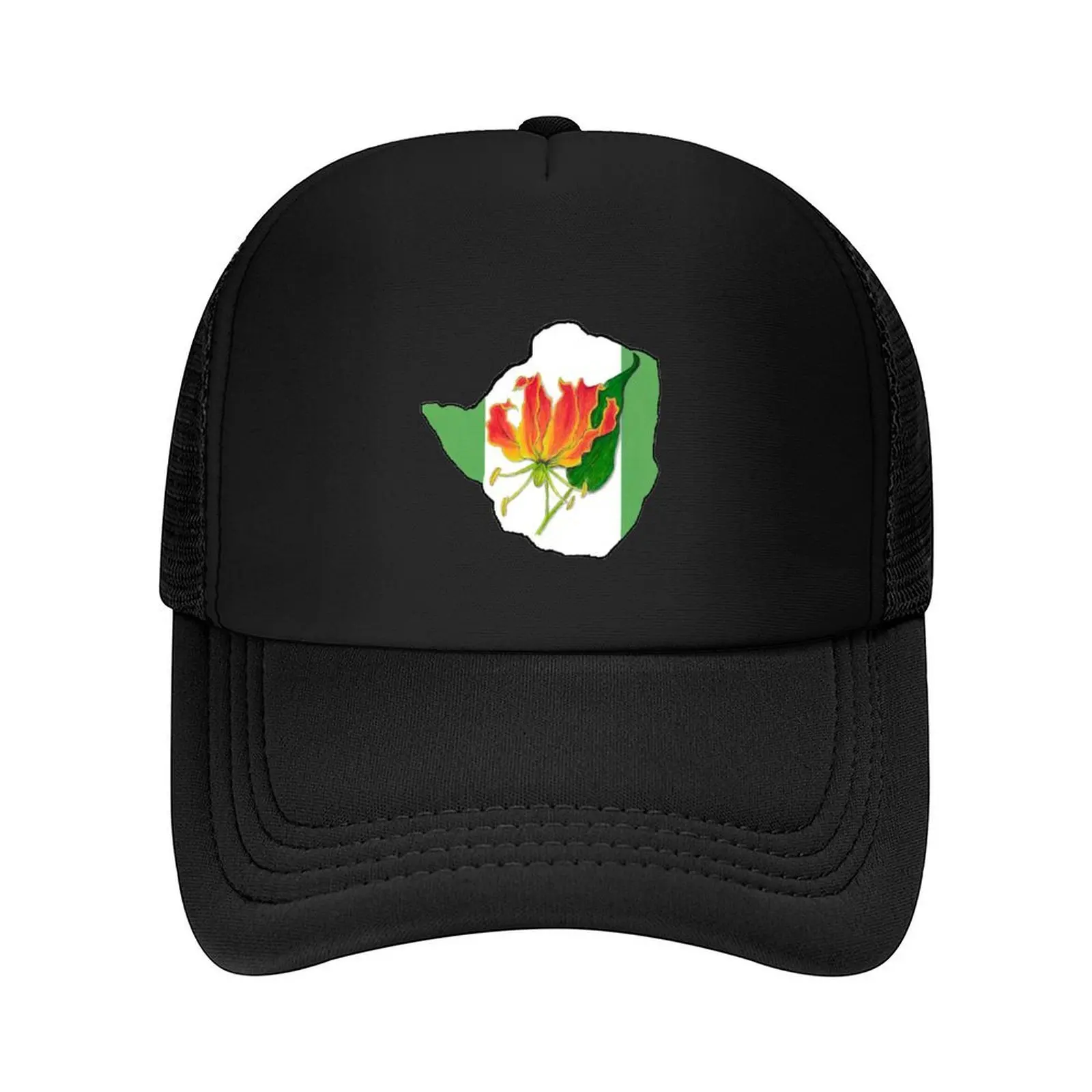 

Flame Lily of Rhodesia Baseball Cap Streetwear Dropshipping Snapback Cap Hat men Women's Beach Visor Men's