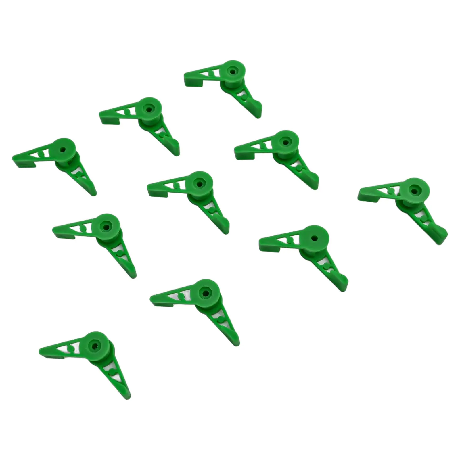 Plant Tak Bender 35*10*2MM ABS Verstelbare Groene Plant Bender Plant Ondersteunt Plant Training clips Praktisch Gloednieuw