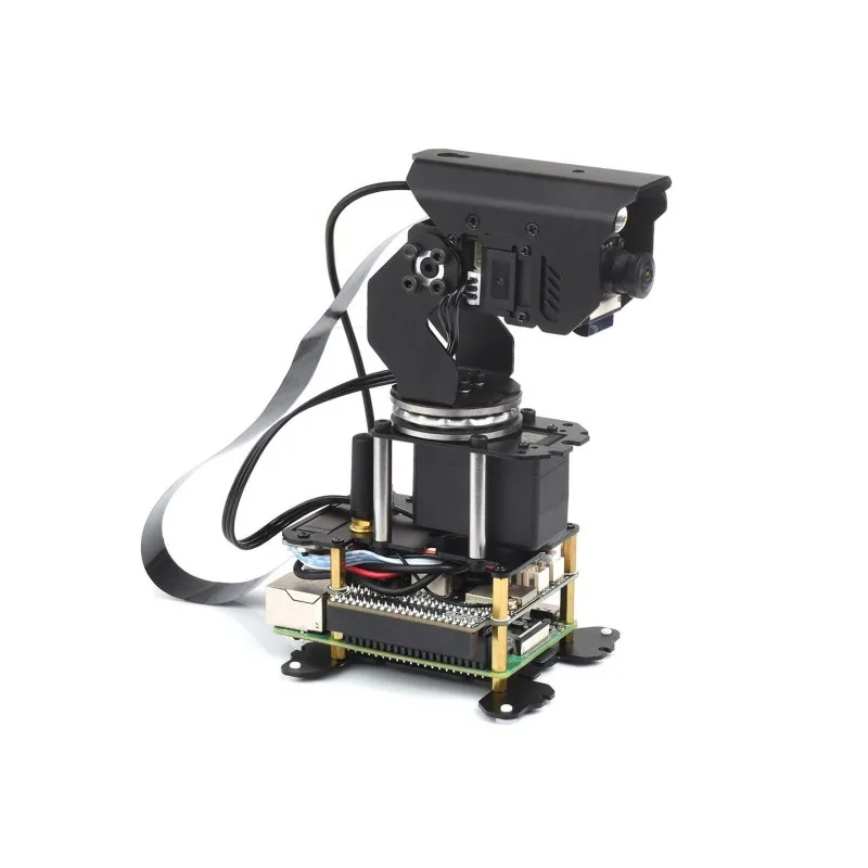

2 Dof Camera Gimbal Expandable High Torque Bus Servo 360 Degree Rotating Platform For Raspberry Pi 4B 5 Programmable Video Robot